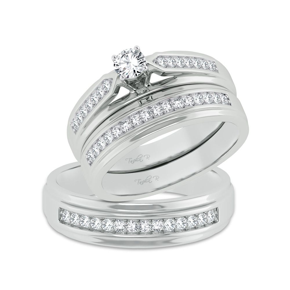 10K 0.66ct Diamond Trio Set | Diamonds Unlimited